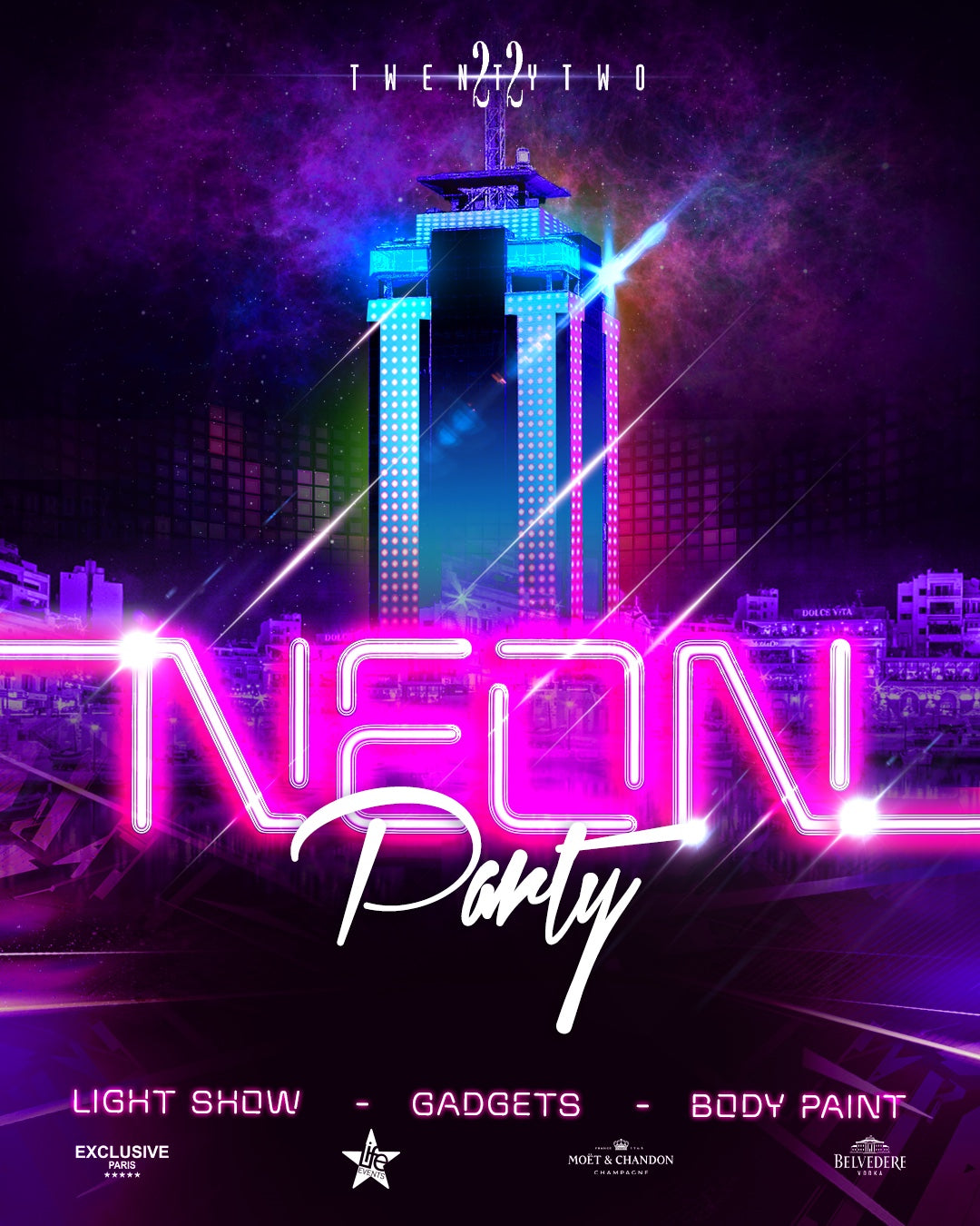 TWENTYTWO NEON PARTY