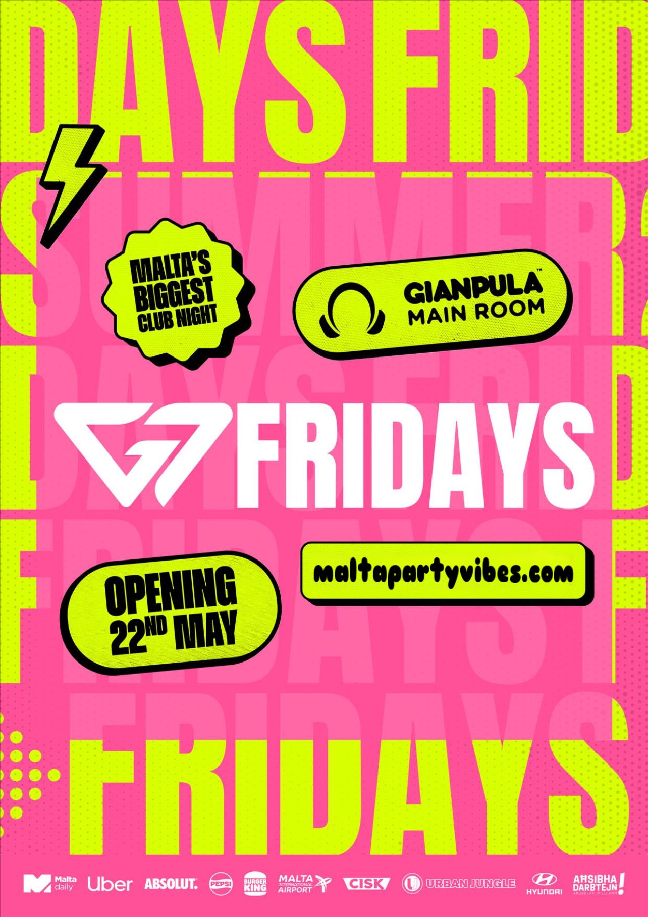 G7 FRIDAYS GIANPULA