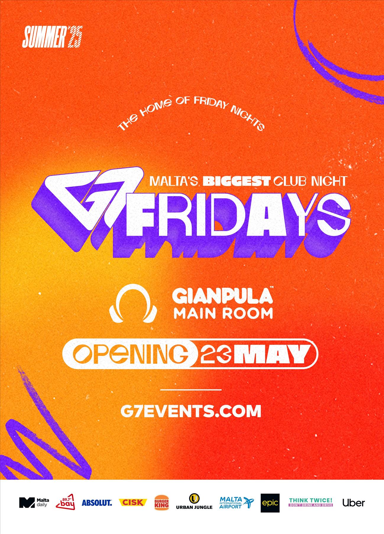 G7 FRIDAYS GIANPULA