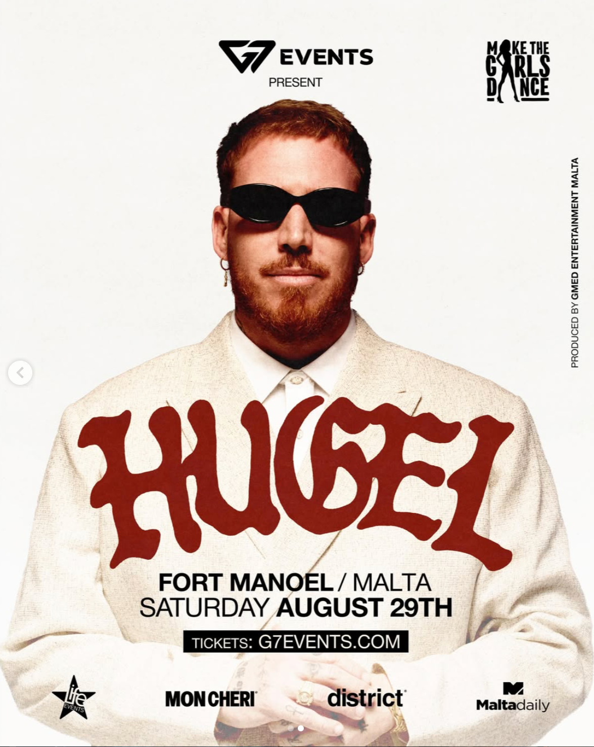 HUGEL AT FORT MANOEL MALTA