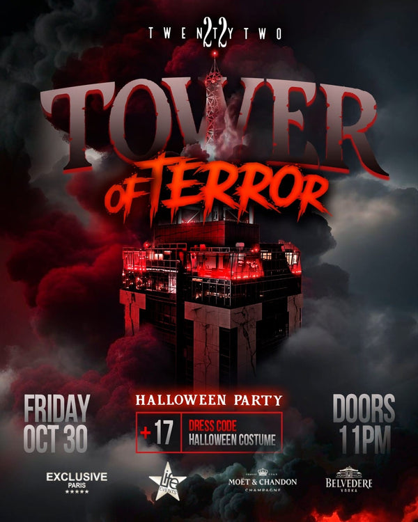 TOWER OF TERROR – HALLOWEEN 2026