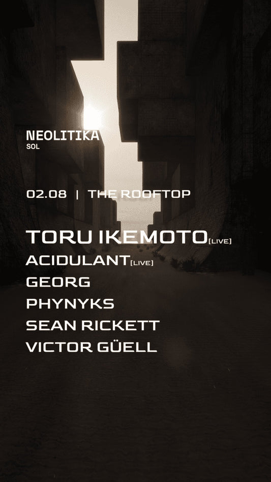 Neolitika Sol: Toru Ikemoto Live and Malta's New Listening Party