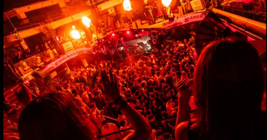 Packed open-air club night — the party map beyond Malta: Albania, Zante, Tenerife, Mykonos and Punta Cana