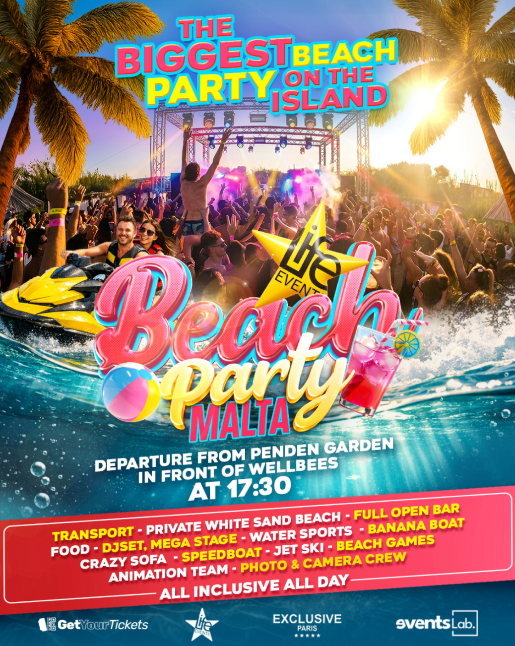 BEACH PARTY MALTA