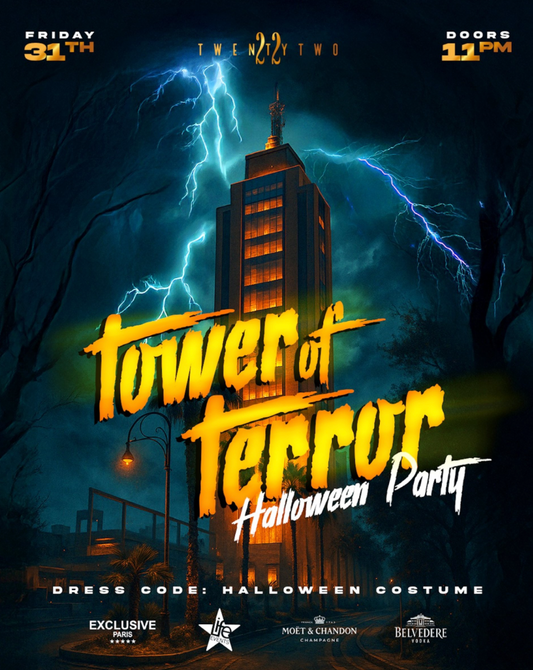 TOWER OF TERROR HALLOWEEN PARTY