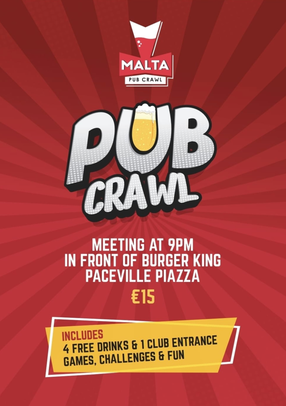 MALTA - PUB CRAWL