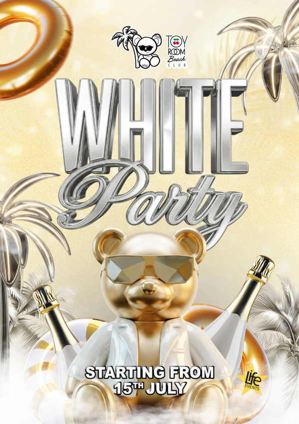 WHITE PARTY TOY ROOM BEACH CLUB