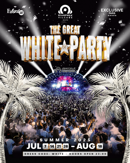 THE GREAT WHITE PARTY  GIANPULA