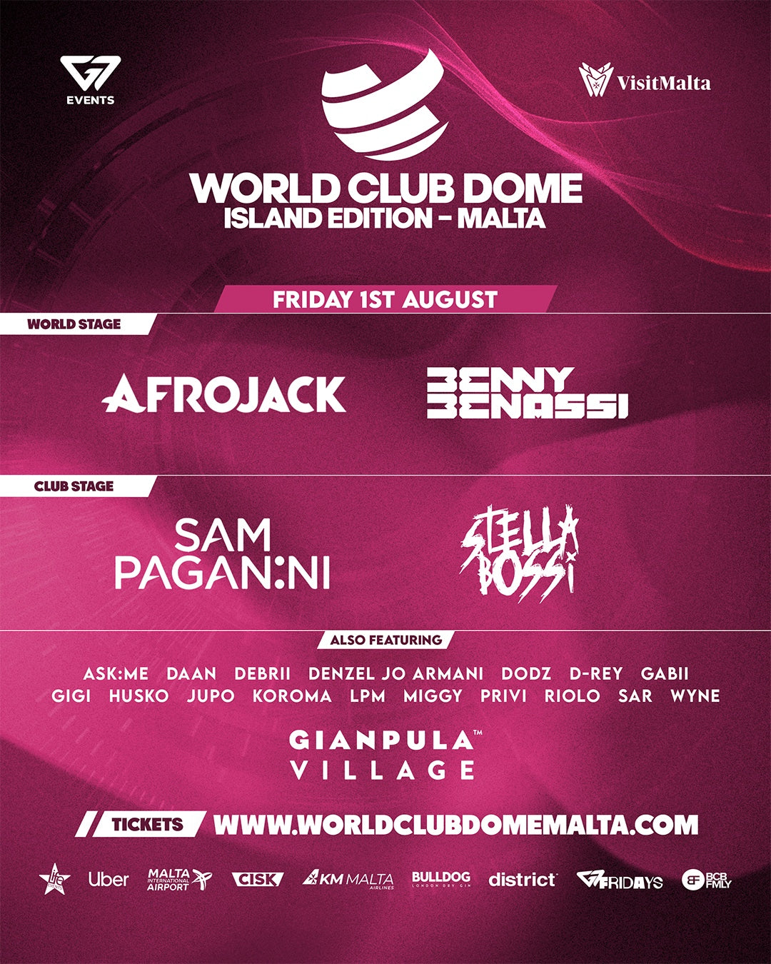WORLD CLUB DOME MALTA – ISLAND EDITION