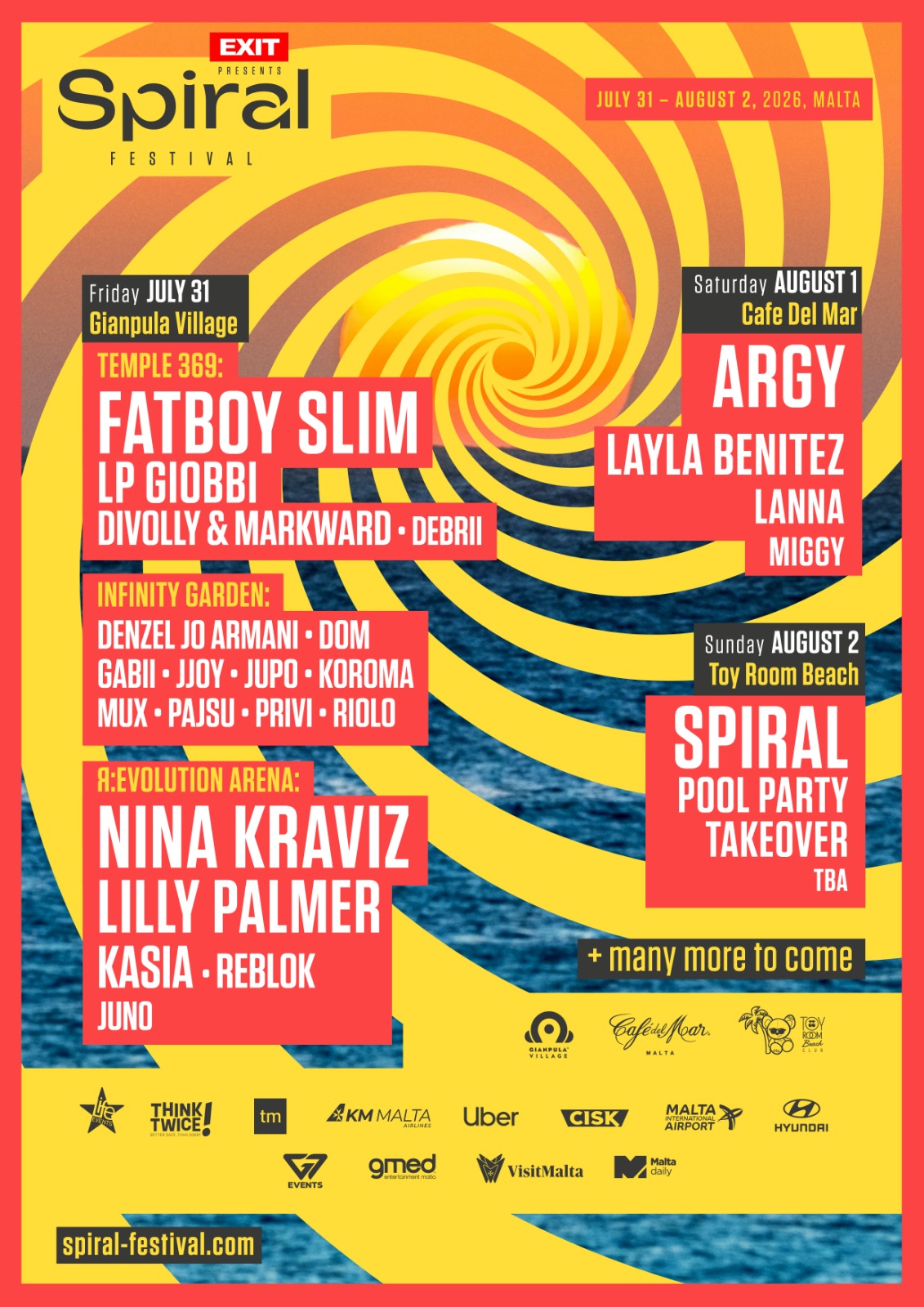 Spiral Festival Malte 2026