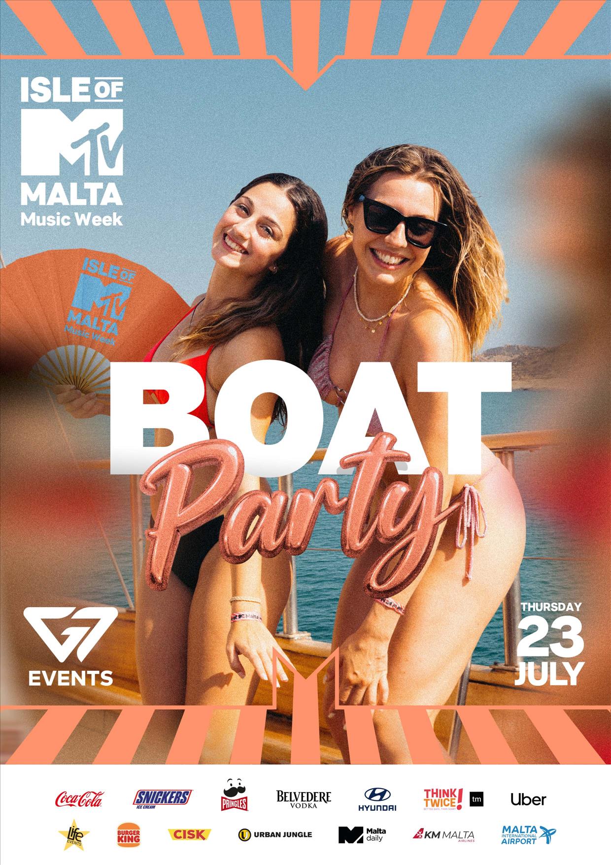 ISLE OF MTV MALTA BOAT PARTY