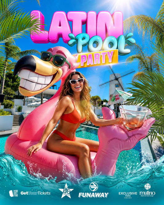 LATIN POOL PARTY — Mulino Beach, Ksamil, Albania
