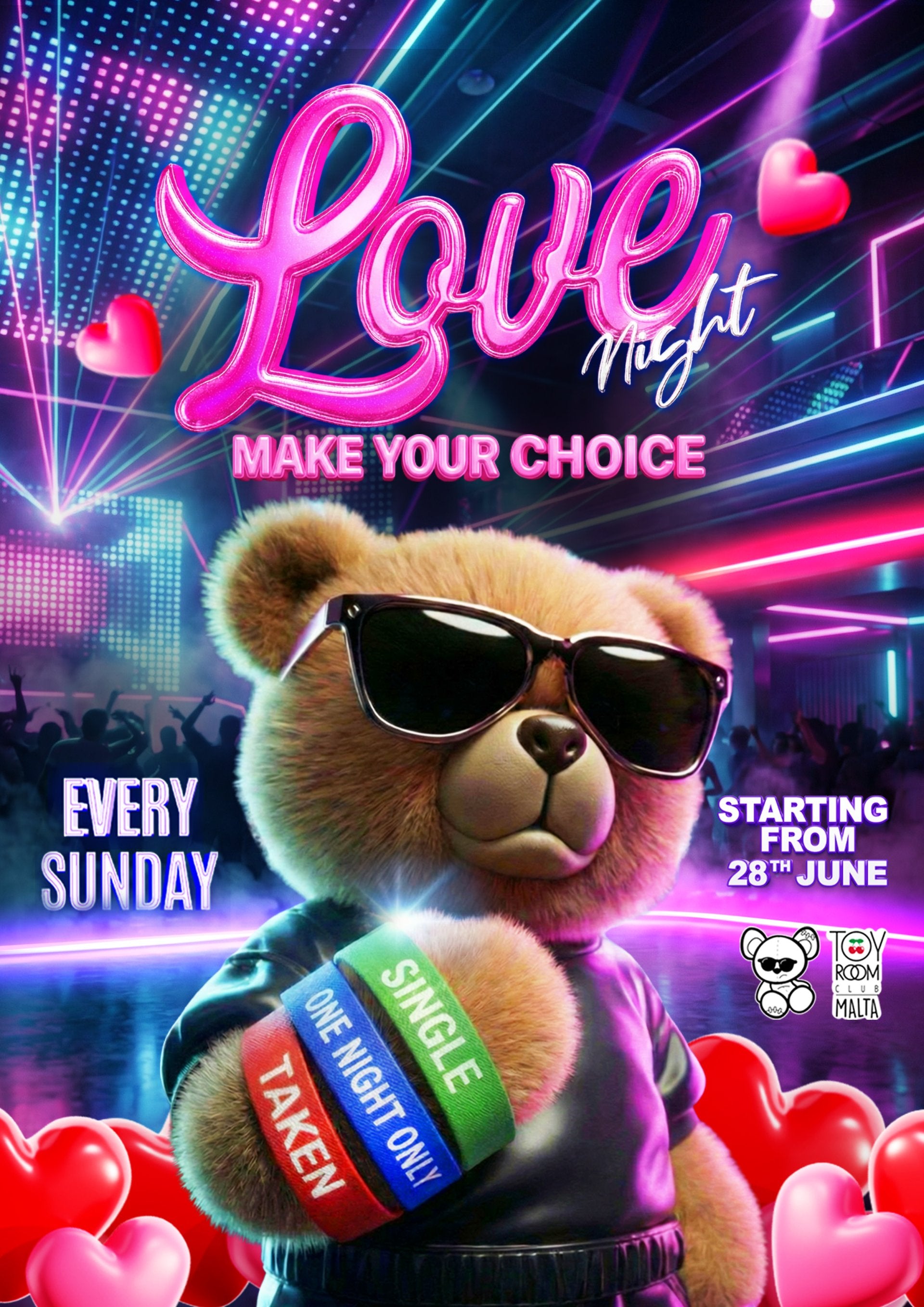 LOVE NIGHT SUNDAYS - TOY ROOM – Malta