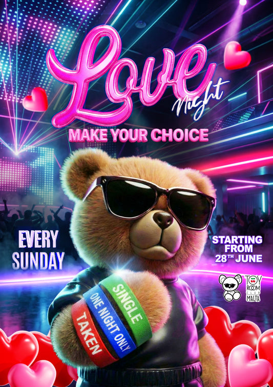 LOVE NIGHT SUNDAYS - TOY ROOM – Malta