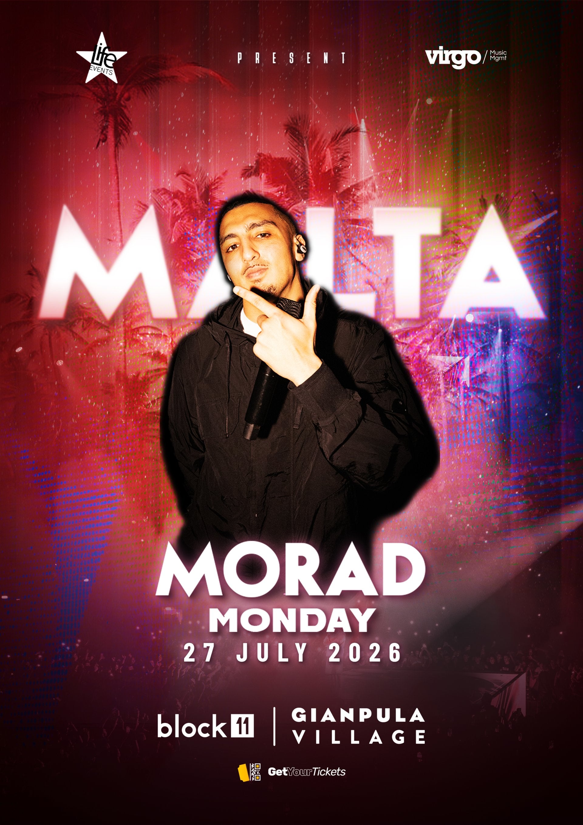 MORAD LIVE AT GIANPULA VILLAGE – Malta