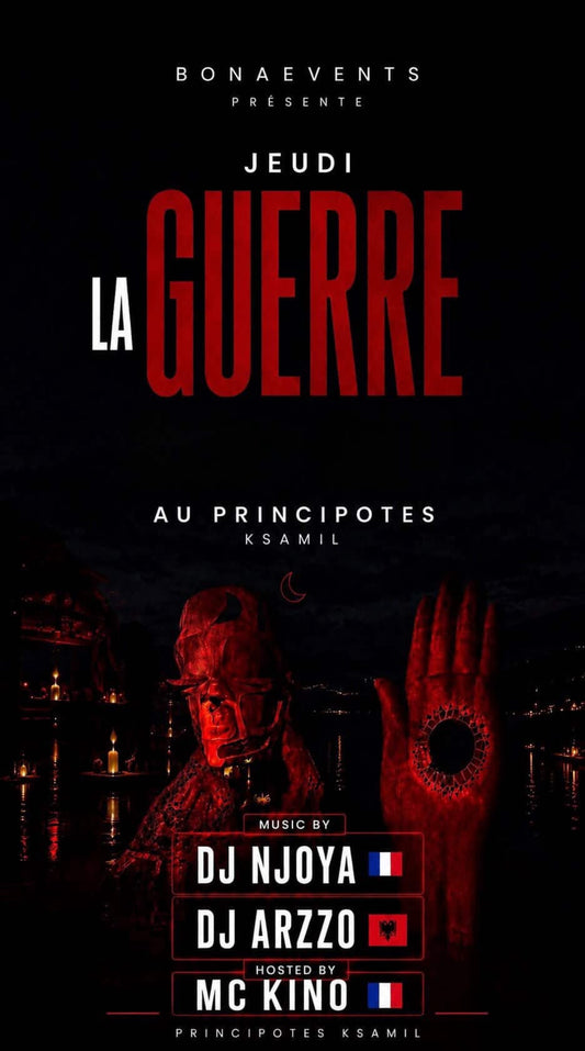 La Guerre - French Party — Principotes Ksamil, Ksamil, Albania